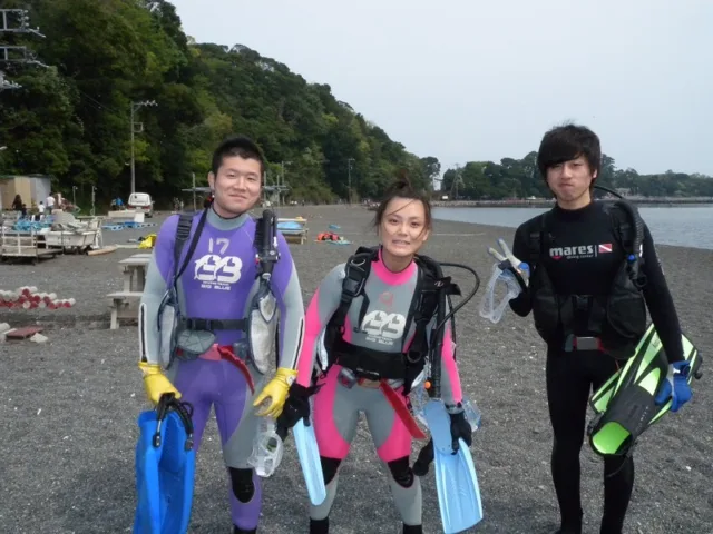 ダイビング講習ファンダイビング集合写真