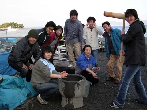 2004年新春・餅つき・大瀬崎ツアーの写真 1