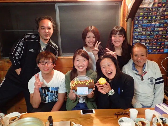 淡路SA ハイウェイオアシス(上り)での4人以上の参加者の集合写真