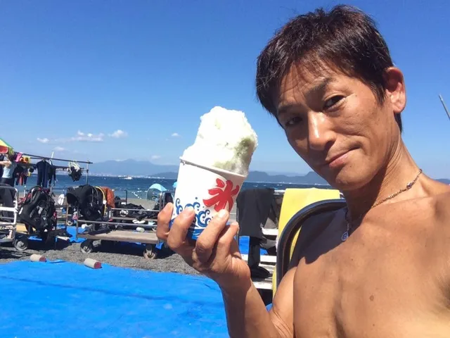 伊豆・大瀬崎でのダイビング：ダイビングの記録写真
