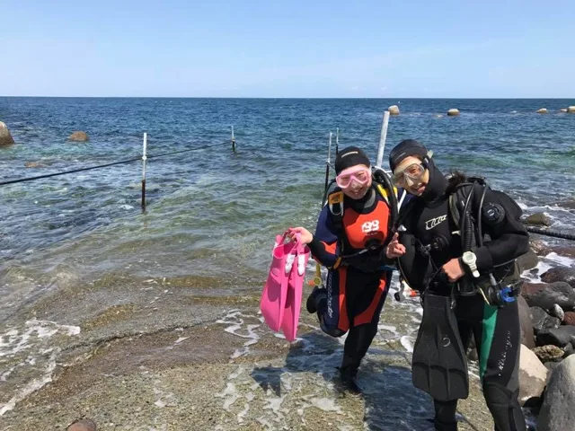 江之浦ダイビングサービス　　ａｑｕａｌａｎｄでのダイビングの記録写真