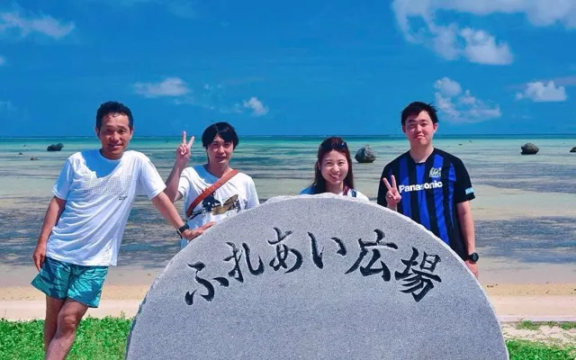 沖縄県・宮古島での4人以上の参加者の集合写真